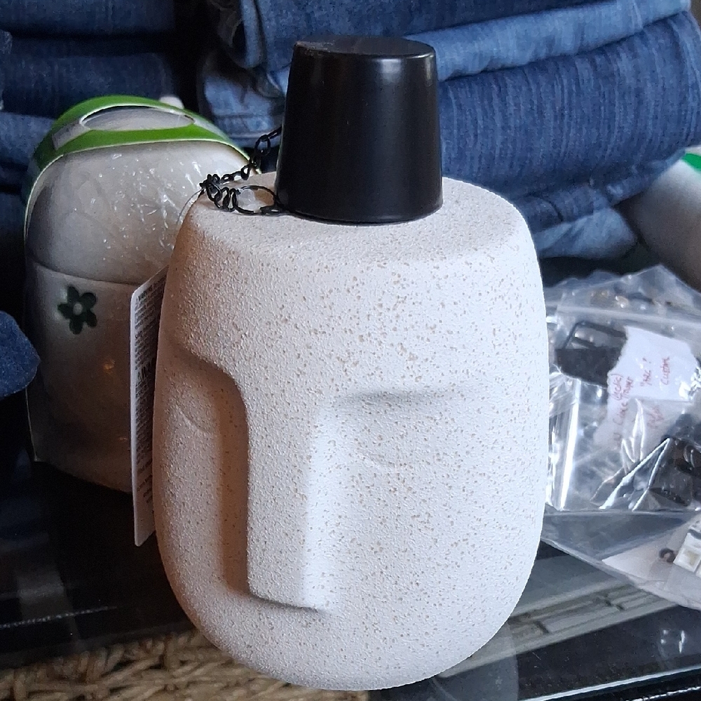 STONE TABLETOP TORCH